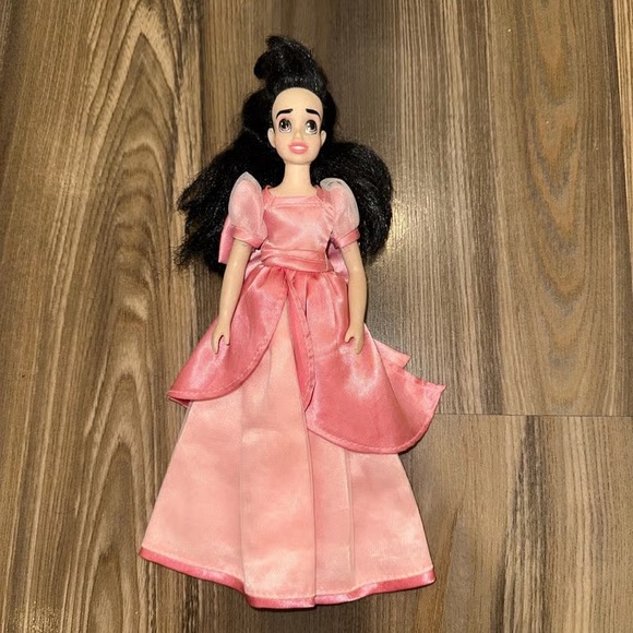 Disney Doll with Pink Gown and Black Hair Disney Doll with Pink Gown and Black Hair